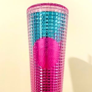New summer grid Starbucks Tumbler